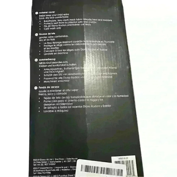 Diono Car Seat  Cover - Picture 2 of 3